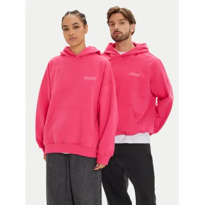 Zdjęcie 2005 Bluza Unisex Basic Różowy Regular Fit