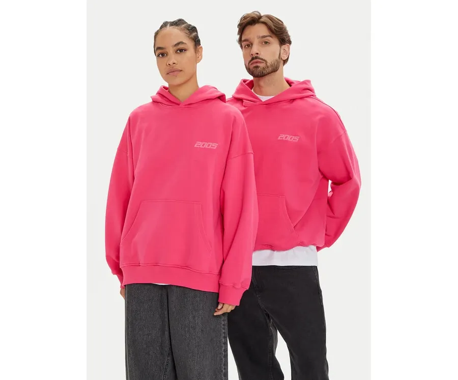 obrazek 1 2005 Bluza Unisex Basic Różowy Regular Fit