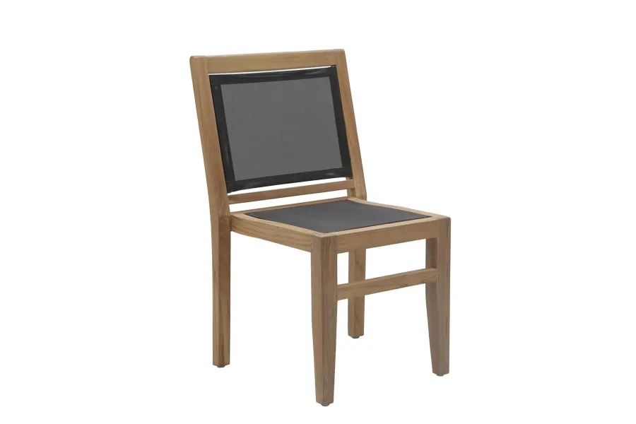 obrazek 1 Luksusowe krzesło jadalniane z drewna tekowego