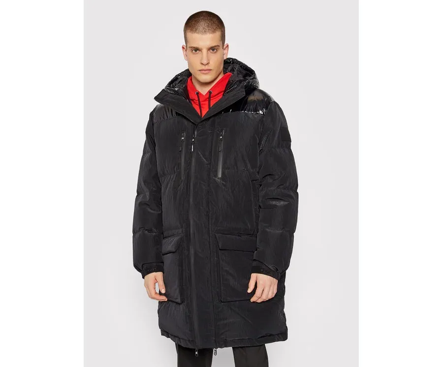 obrazek 1 Calvin Klein Kurtka puchowa High Shine K10K107931 Czarny Regular Fit