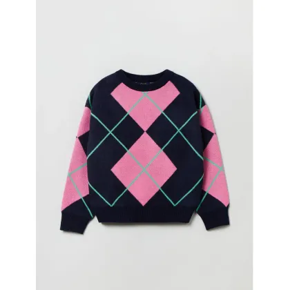 Zdjęcie OVS Sweter 1829806 Kolorowy Regular Fit