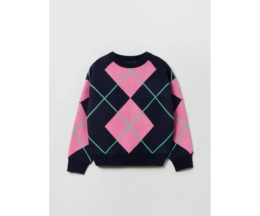 obrazek 1 OVS Sweter 1829806 Kolorowy Regular Fit