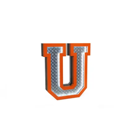 Zdjęcie Oryginalna lampa w kształcie litery U