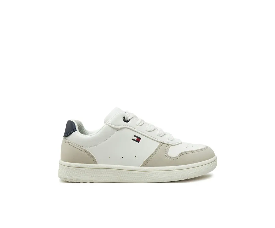 obrazek 1 Tommy Hilfiger Sneakersy Low Cut Lace-Up Sneaker T3X9-33849-1269 M Biały