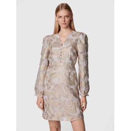 Zdjęcie Bruuns Bazaar Sukienka koktajlowa Alba Mia BBW3097 Szary Regular Fit