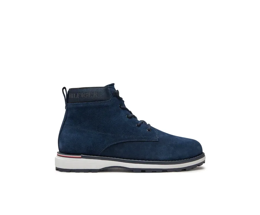 obrazek 1 Tommy Hilfiger Trzewiki Corporate FM0FM05147 Granatowy