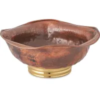 Picture Decorative copper bowl Ø 35 Home Line - Cu Artigiana