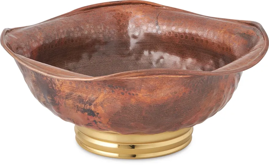obrazek 1 Ozdobna miedziana misa Ø 35 Home Line - Cu Artigiana