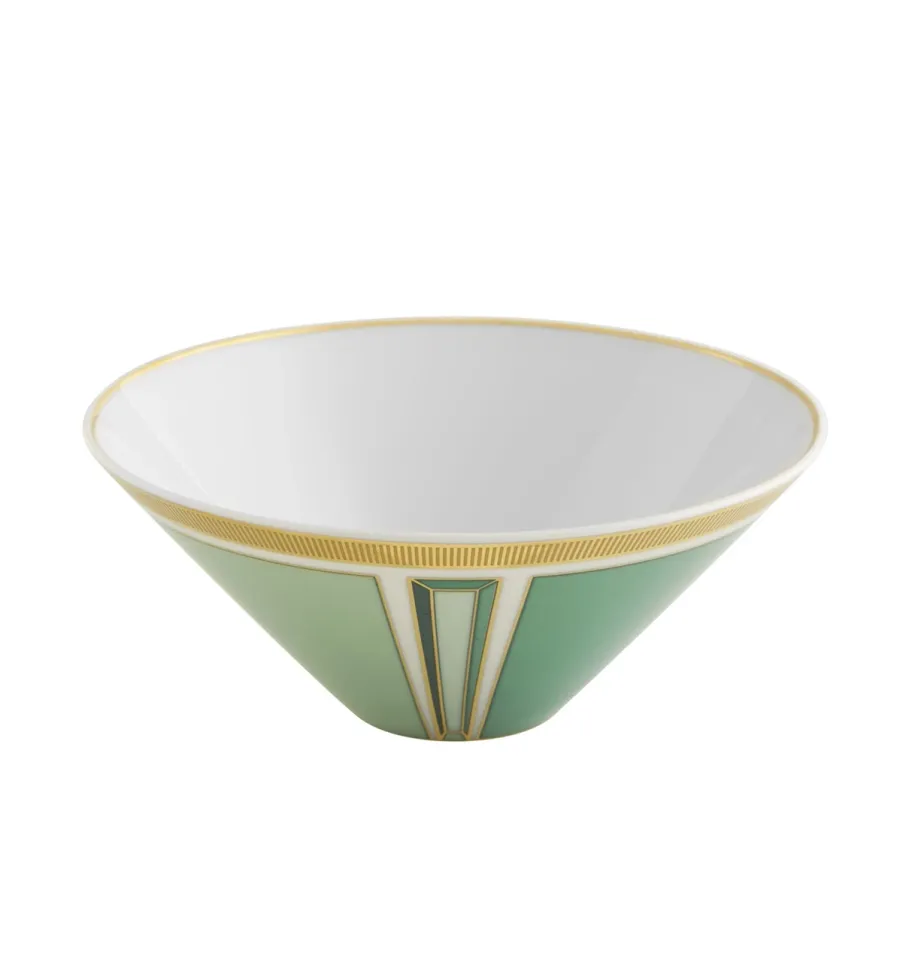 obrazek 1 Miska na przekąski Emerald z wykończeniem w stylu Art Deco - Vista Alegre
