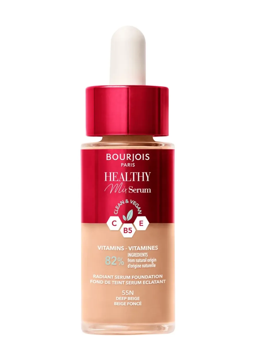 obrazek 1 Bourjois Healthy Mix Serum Podkład do twarzy, 55 Deep Beige  Deep Beige 30 ml