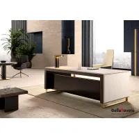 Picture Exclusive office desk from the Libra series
