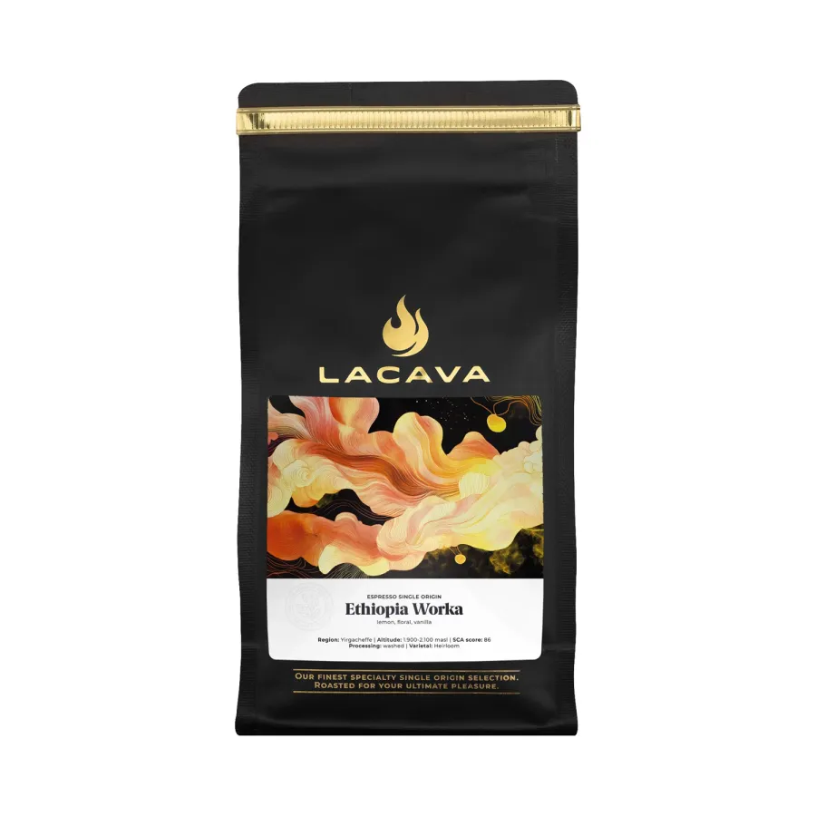obrazek 1 LaCava - kawa ziarnista Etiopia Worka Washed Espresso 250 g LACAVA