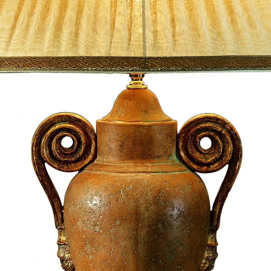 obrazek 4 Genialna lampa stołowa z ceramiki H.38xL.18xP.24 cm