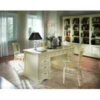 Picture Phenomenal Marguerite desk with 10 drawers for the office