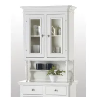 Zdjęcie Stylowa nadstawka na kredens dwudrzwiowa z jedną półką - Zanini