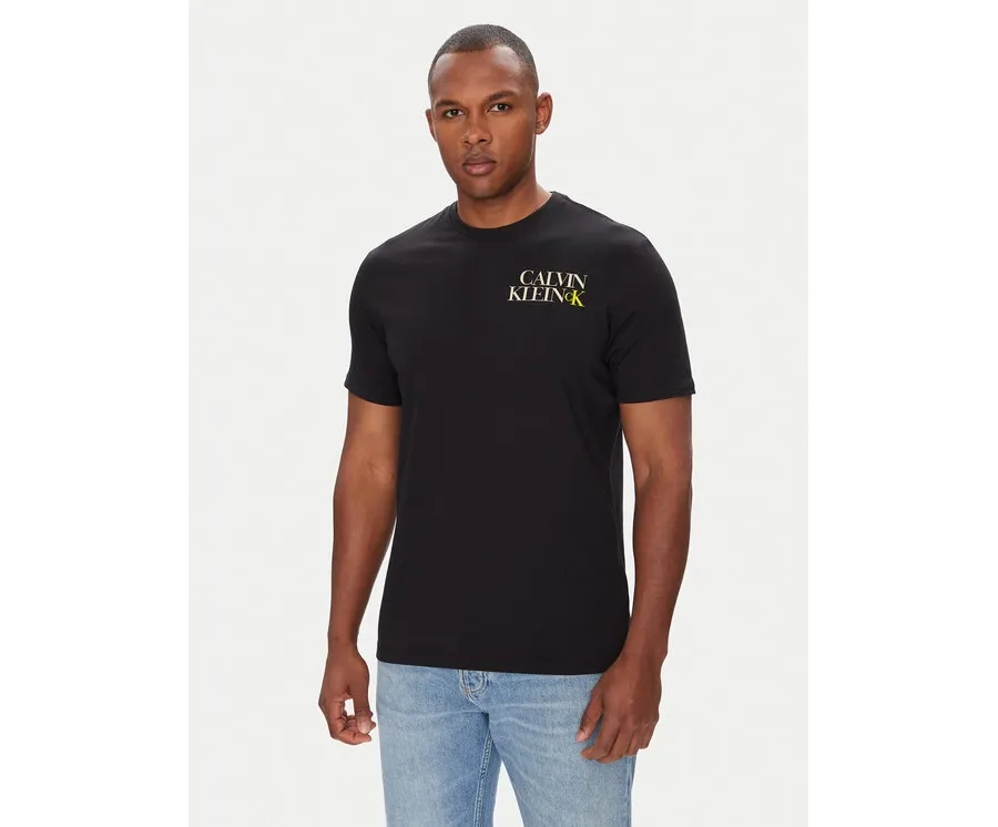 obrazek 1 Calvin Klein Jeans T-Shirt LV04RC844G Czarny Regular Fit