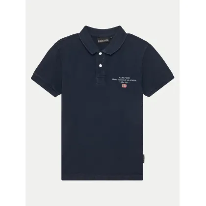 Zdjęcie Napapijri Polo Elbas 5 NP0A4G4N1761 S Granatowy Regular Fit