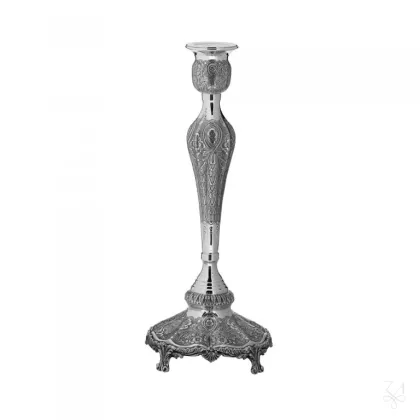 Zdjęcie Elegancki włoski srebrny świecznik Poppy 2015 - Zaramella Argenti