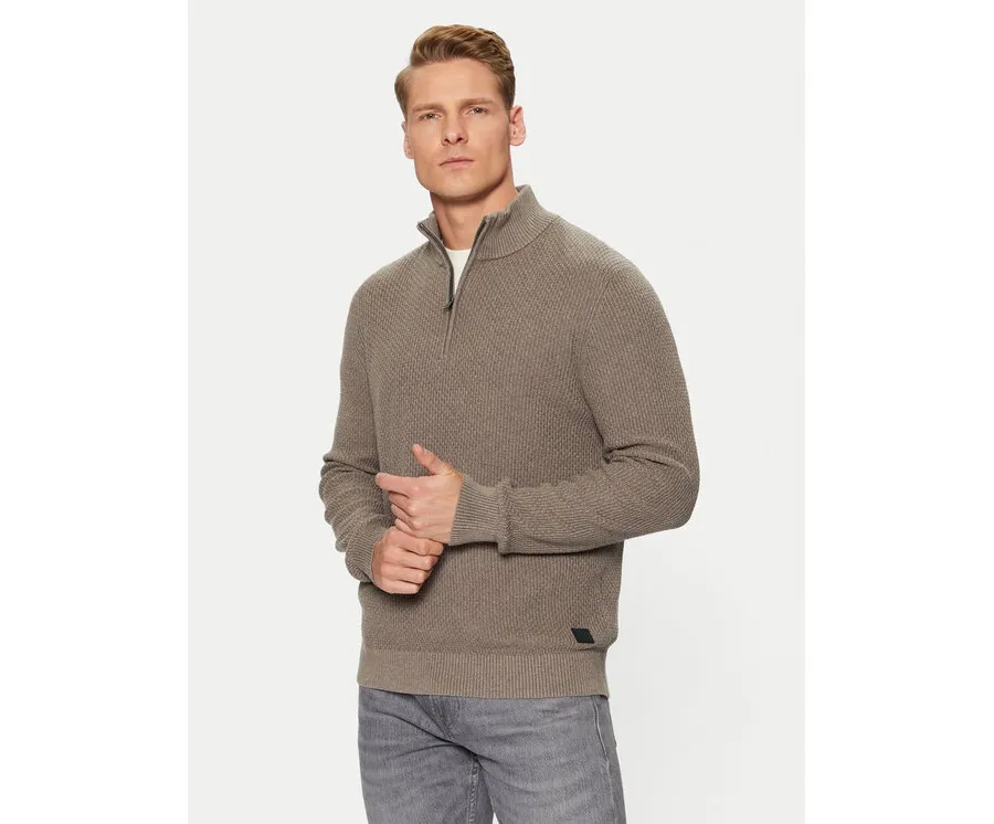 obrazek 1 s.Oliver Sweter 2150765 Brązowy Regular Fit