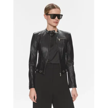 Zdjęcie Marciano Guess Kurtka z imitacji skóry Rory 4RGL11 9646Z Czarny Slim Fit