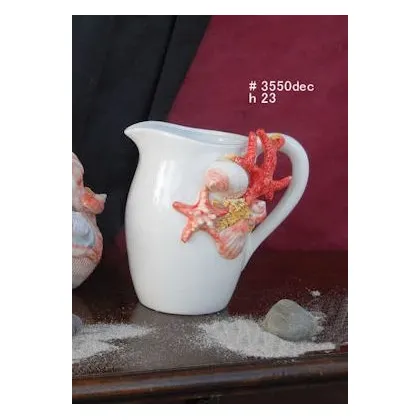 Zdjęcie Dzbanek zdobiony muszlami