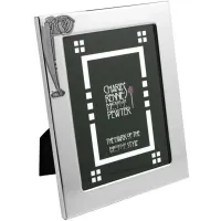 Zdjęcie Luksusowa ramka na zdjęcia z cynowymi zdobieniami - 18x13 cm