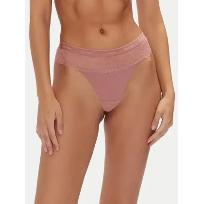 Zdjęcie Calvin Klein Underwear Stringi 000QF7980E Różowy
