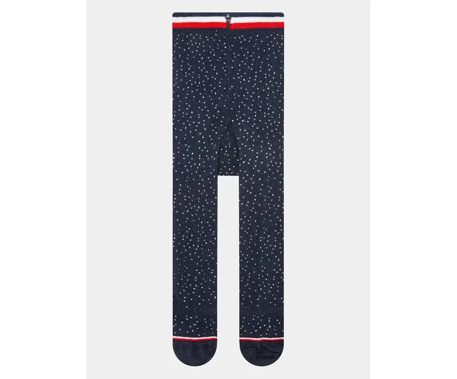 obrazek 1 Tommy Hilfiger Rajstopy Dziecięce 701222677 Granatowy