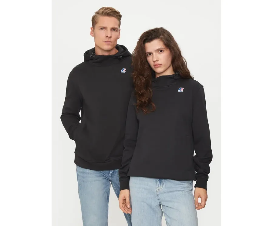 obrazek 1 K-Way Bluza Le Vrai Durance K3123QW Czarny Regular Fit