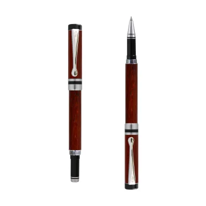 Picture Elegant pen made of padouk wood - Ipazia Padouk - M'Art