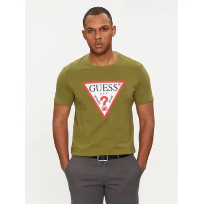 Zdjęcie Guess T-Shirt Logo M2YI71 I3Z14 Zielony Slim Fit