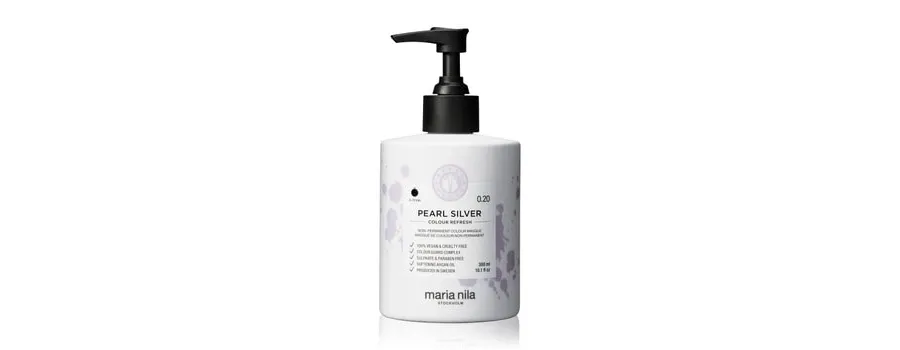 obrazek 1 Maria Nila Colour Refresh Pearl Silver 0.20 Maska koloryzująca 300 ml
