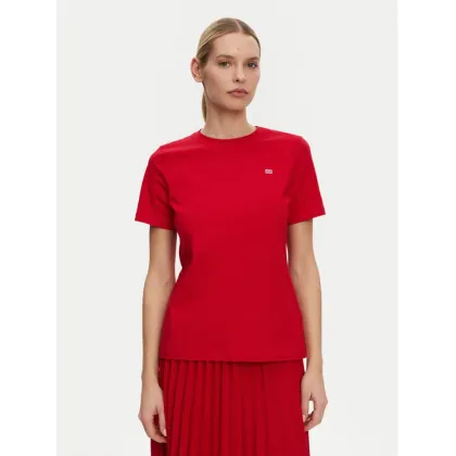 Zdjęcie Tommy Hilfiger T-Shirt WW0WW45522 Czerwony Regular Fit