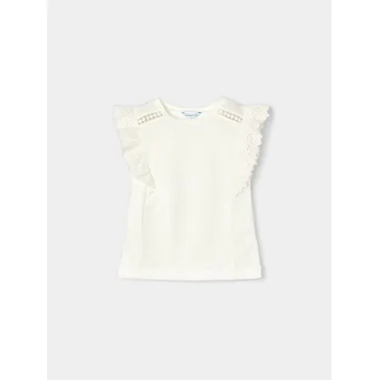 Zdjęcie Mayoral Bluzka 3082 Écru Regular Fit