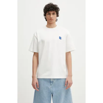 Zdjęcie Ader Error t-shirt Apparel-Top męski kolor biały gładki BO42FYTS0101OW