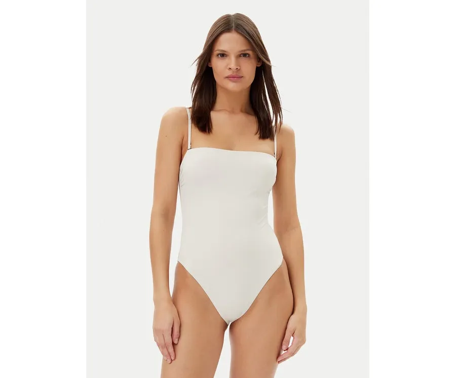 obrazek 1 Calvin Klein Swimwear Strój kąpielowy KW0KW02709 Beżowy