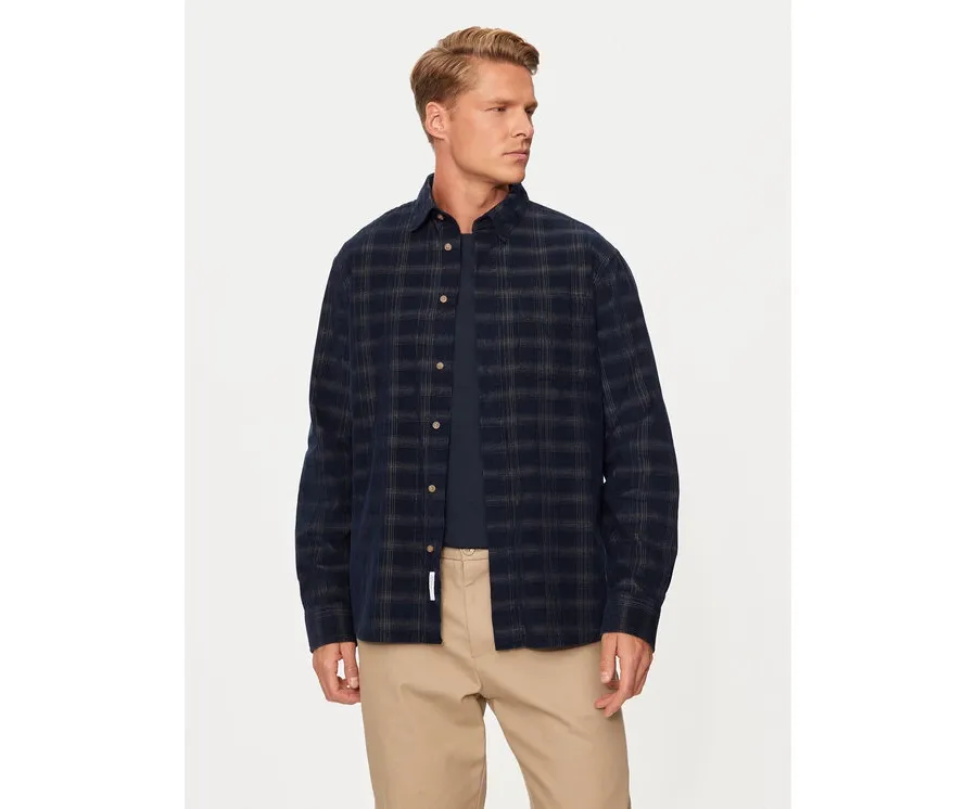 obrazek 1 Selected Homme Koszula 16094856 Granatowy Relaxed Fit