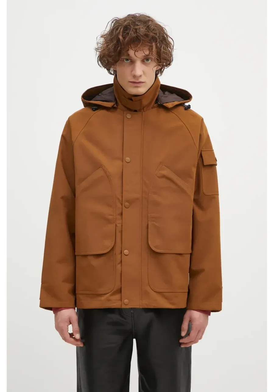 obrazek 1 Carhartt WIP kurtka Clarton Jacket męska kolor brązowy przejściowa oversize I033871.00SXX