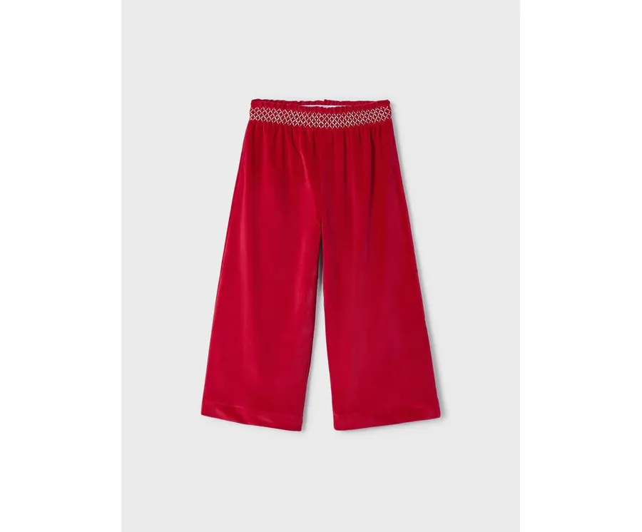 obrazek 1 Mayoral Spodnie materiałowe 4.512 Czerwony Regular Fit