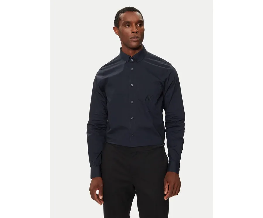 obrazek 1 Armani Exchange Koszula 6DZC21 ZN2VZ 1510 Granatowy Slim Fit