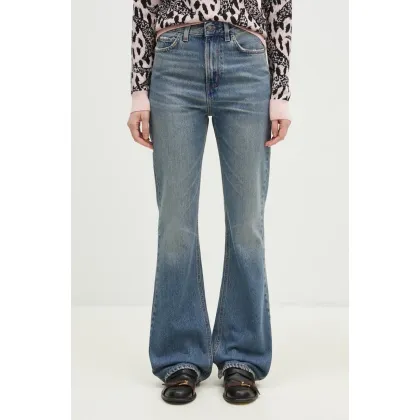 Zdjęcie Fiorucci jeansy Flared Low Rise Jeans damskie medium waist U01FPDJE083DN01DN02