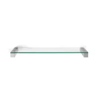 Picture Beautiful stylish brass shelf with polished and scratched chrome finish - Il Paralume Marina