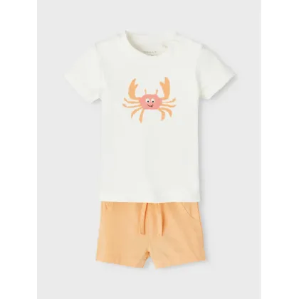 Zdjęcie NAME IT Komplet t-shirt i szorty sportowe 13204117 Kolorowy Regular Fit