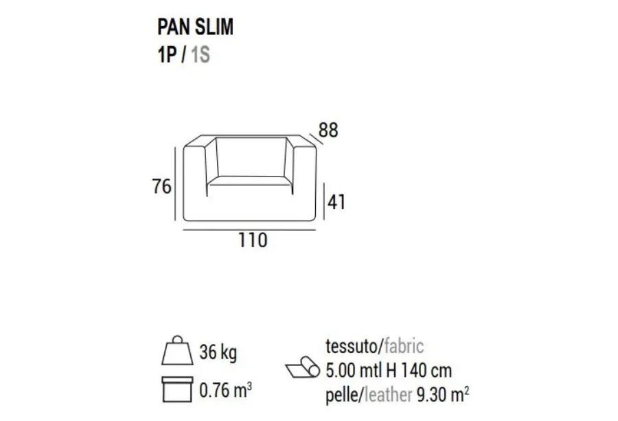 obrazek 3 Elegancki fotel Pan tapicerowany tkaniną lub skórą