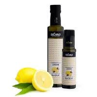 Zdjęcie Wysokiej jakości oliwa z oliwek o smaku cytrynowym, 250 ml