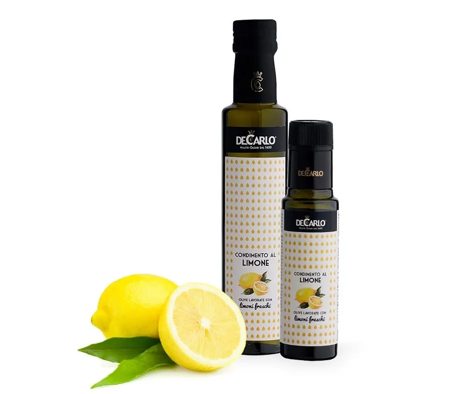 obrazek 1 Wysokiej jakości oliwa z oliwek o smaku cytrynowym, 250 ml