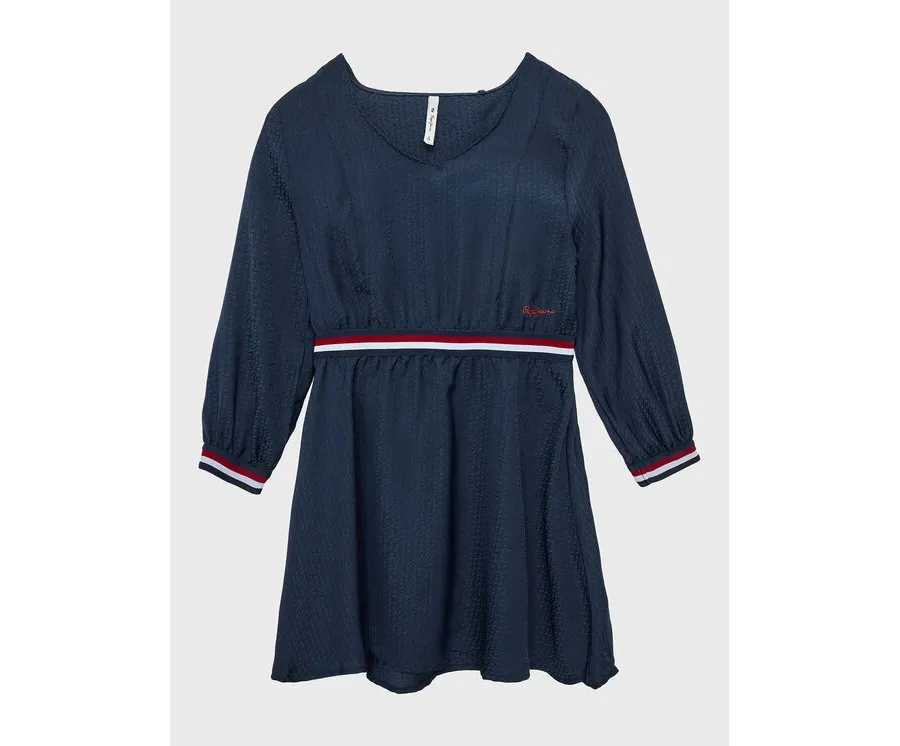 obrazek 1 Pepe Jeans Sukienka codzienna PG951580 Granatowy Regular Fit