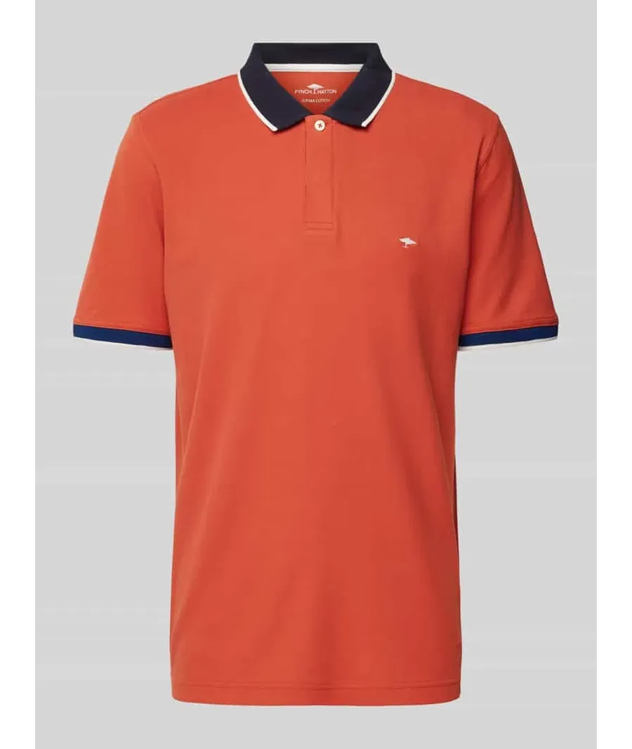 obrazek 1 Koszulka polo o kroju regular fit z obszyciem w kontrastowym kolorze