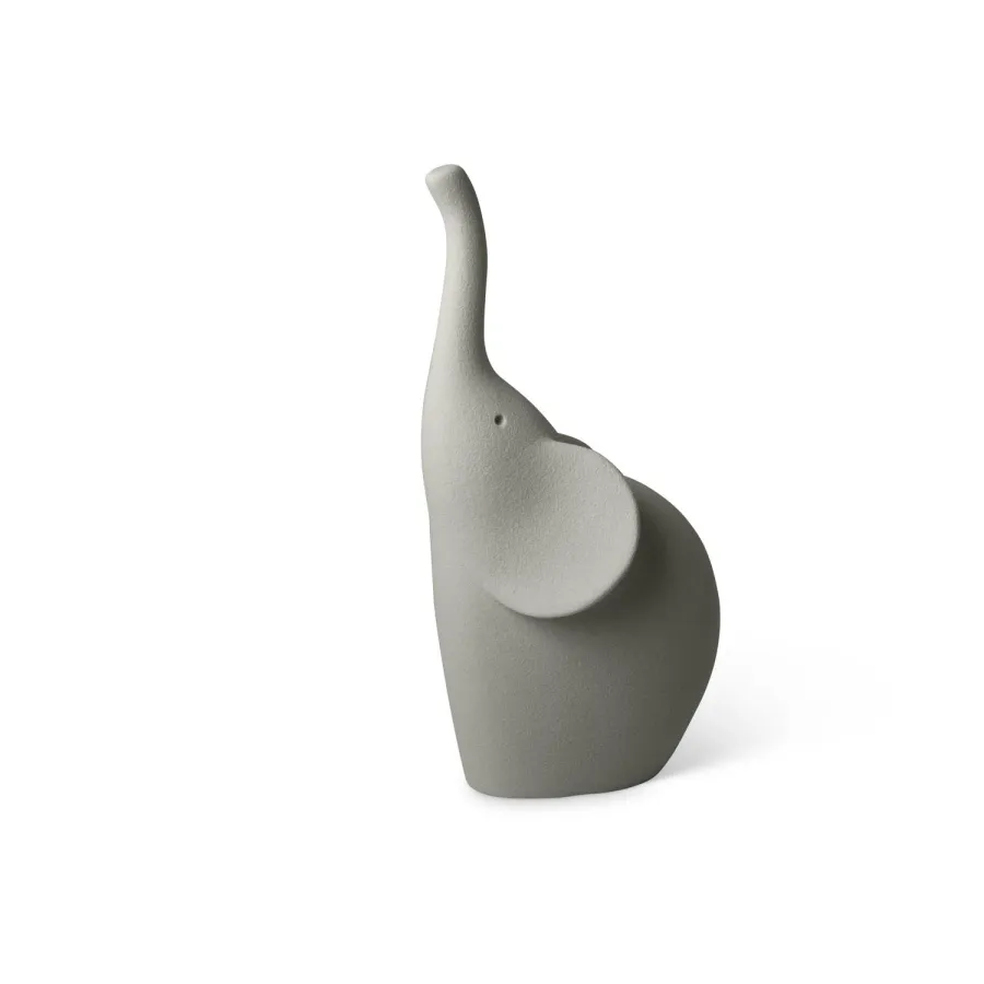 obrazek 7 Ręcznie wykonana figurka ozdobna słonia - 10x8x23 cm