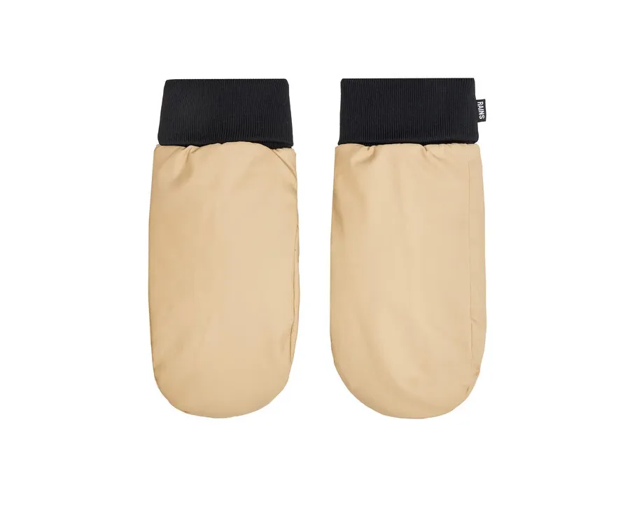 obrazek 1 Rains Rękawiczki Alta Puffer Mittens 16070 Beżowy